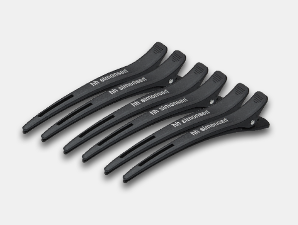 HH Simonsen Carbon clips – Crne klipse 6 komada