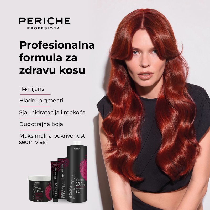 Periche Profesional - profesionalna formula za zdravu kosu, 114 nijansi
