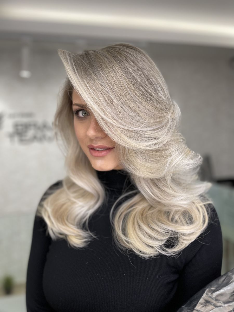 Airtouch precision blond – rezultat